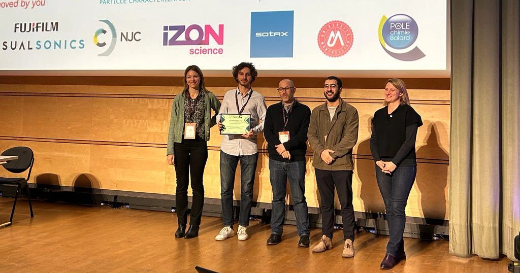 Pierre SARFATI, lauréat du Prix de la communication Flash au Congrès SFNano 2023 de Montpellier